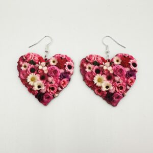 Ruususydän-korvakorut