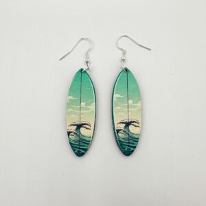 Surffilauta-korvakorut