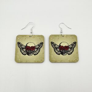 Pääkalloperho-korvakorut