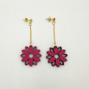 Kehäkukka-riipus -korvakorut (useita värejä)