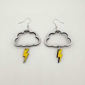 Salama kirkkaalta taivaalta -korvakorut