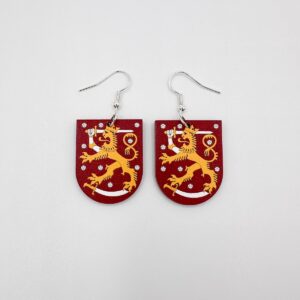 Vaakuna-korvikset: Suomen Leijona