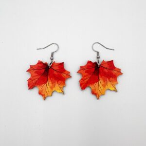 Vaahteranlehti-korvikset