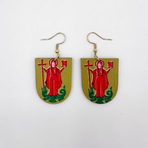 Vaakuna-korvikset: Vehmaa