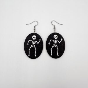 Tanssiva luuranko -korvikset