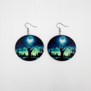 Zombikäsi kuutamossa -korvikset