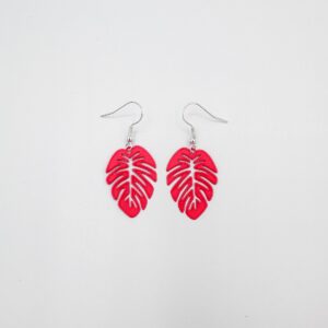 Metallinen lehti -korvakorut (useita värejä)