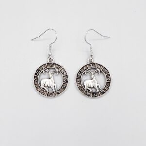 Horoskooppikorvikset, metalliset: Oinas