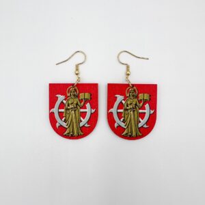 Vaakuna-korvikset: Kaarina (vanha)