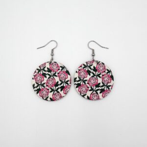 Ruusukuosi-korvikset