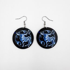 Värikkäät horoskooppi-korvikset: Härkä