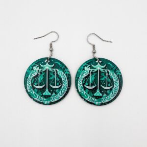 Värikkäät horoskooppi-korvikset: Vaaka