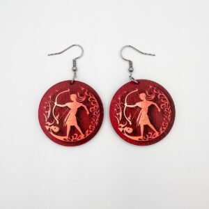 Värikkäät horoskooppi-korvikset: Jousimies