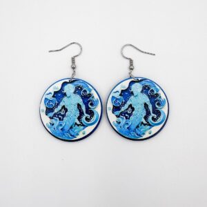 Värikkäät horoskooppi-korvikset: Vesimies