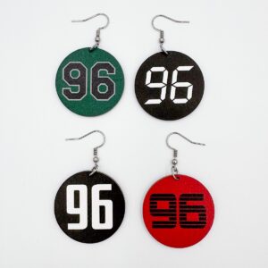 Pelinumero-korvikset (tilaustuote)