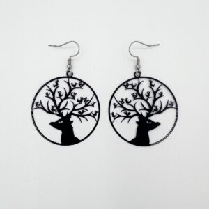 Metalliset peura-korvikset