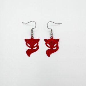 Metalliset kettu-korvikset (useita värejä)